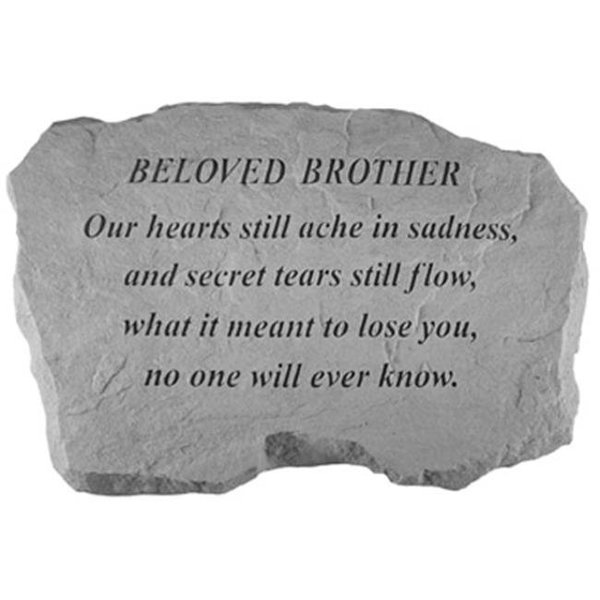 Kay Berry Inc Kay Berry- Inc. 99220 Beloved Brother-Our Hearts Still Ache In Sadness - Memorial - 16 Inches x 10.5 Inches x 1.5 Inches 99220